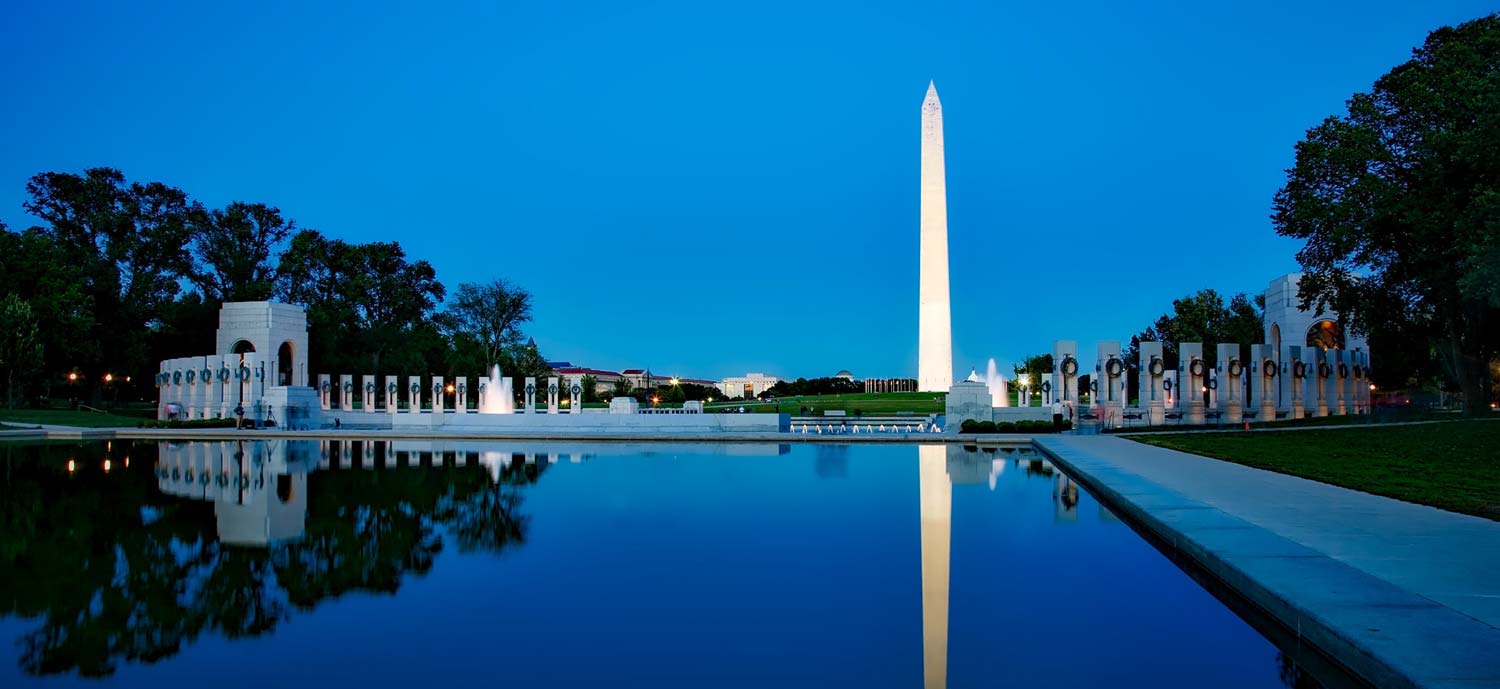 Washington DC during night